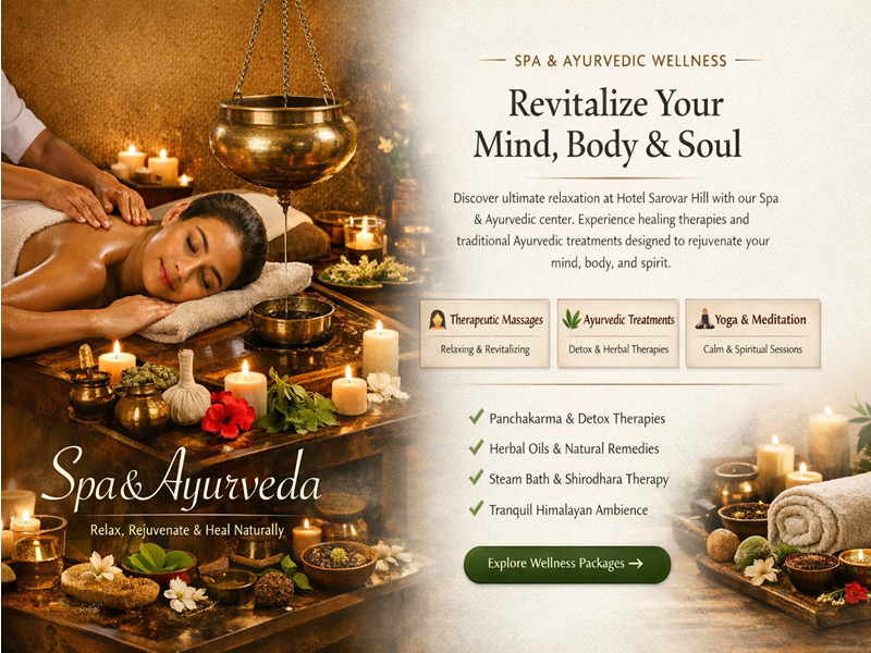 Hotel Sarovar Hill Spa & Ayurveda